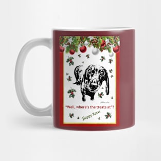 Xmas Dachshund Mug